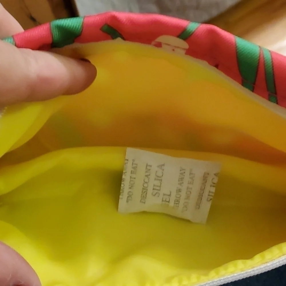 Clinique x Donald Cosmetic Bag NWOT